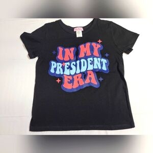 Miss Popular In My President Era Short Sleeve T-Shirt Girls Size 10/12